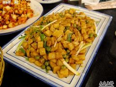 三鲜炒疙瘩~12大洋-老浒记烤鸭-北京菜(琉璃厂店)