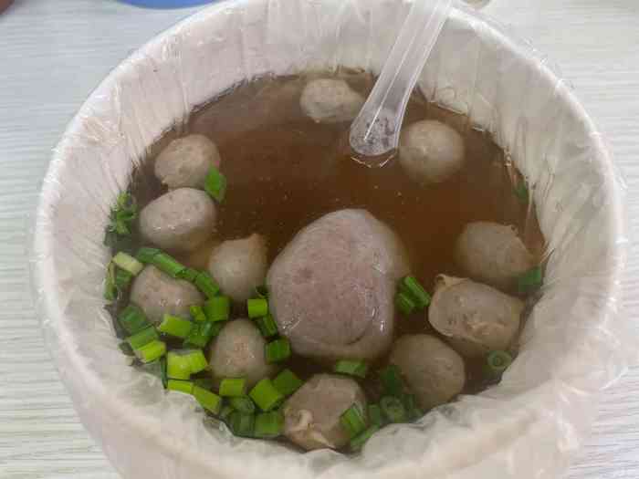 龙岩三奈牛肉丸-"原来在四鹤楼梯摆摊的牛肉丸已经搬进店铺了.