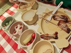 甜蜜蜜香烤鸡翅儿童餐-西贝(金桥店)
