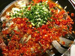 现焗老坛剁椒鱼头-味上湘菜馆(岳麓山店)