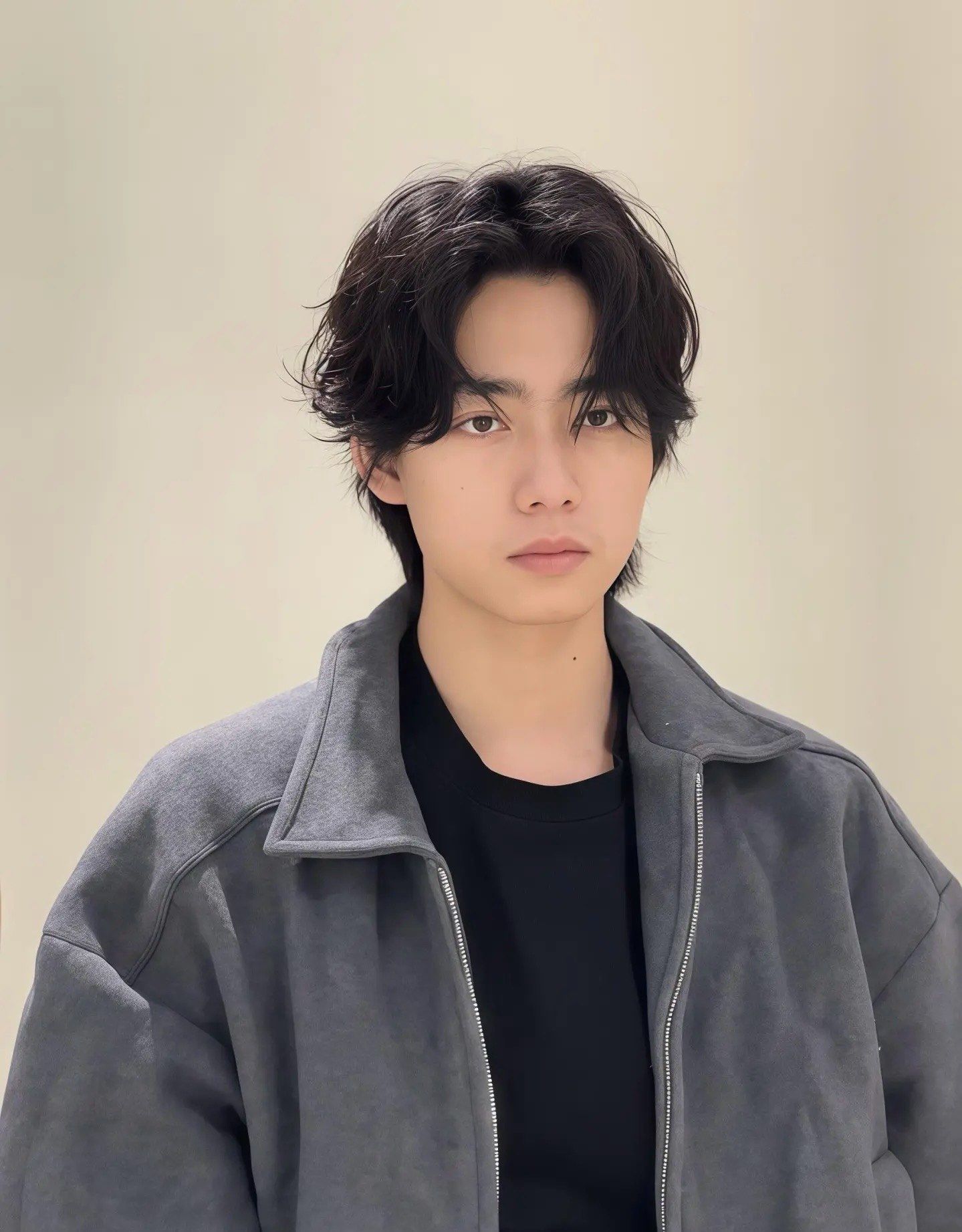 中分发型超帅气