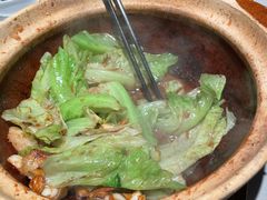 虾酱啫啫生菜梗-大鸽饭(体育西路店)