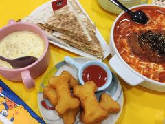 鲜蔬草鸡蛋菜煎饼-嗨皮儿·现蒸面皮(抄纸巷店)