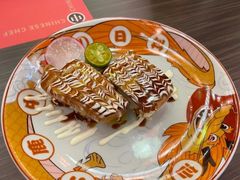 爆浆厚汁鹅肝手握-仙隐小鹿中華の日料(荣民龙首广场店)