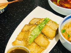 椒汁松茸酱煎豆腐-和雅集素斋(景区店)