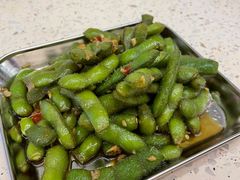 椒麻毛豆-白仁仔· 活烤海鲜 宵夜(豫园店)