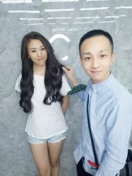 -INS羽毛接发·巴黎画染