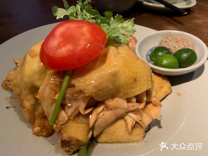 大头虾越式风味餐厅(光明广场店)越式盐焗麻油鸡图片