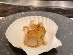 煎扇贝-Ginza Onodera铁板烧(外滩十八号店)
