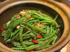 扁豆丝炒肉-馋嘴猫•北京食堂•宵夜(亚运村店)