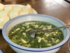 荠菜豆腐羹-老马家·舌尖上的西塘美食
