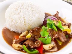 鲜菇牛肉拌饭-绿茵阁(体育西分店)