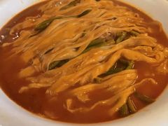 排骨扁豆焖卷子-山乡农家院(海淀区西北旺店)