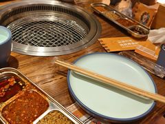 -明洞阿姨·韩式酱蟹烤肉·创意料理(三元桥店)