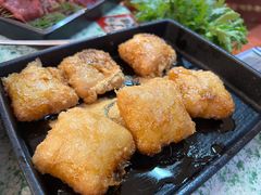 手工蛋煎糍粑-鸿姐老火锅(静安店)