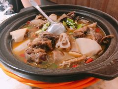 莲藕烧老鹅-梁家大院•农家菜(昆山会展中心店)