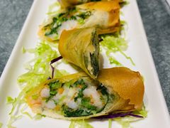 芹香韭黄虾仁春卷-和苑·精致粤菜(珠江新城店)