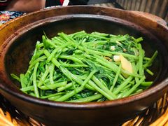虾酱空心菜-熠盛·本帮菜Bistro(永嘉路店)