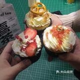 下面是绵密的蛋糕（吃的吃，鸡蛋含量蛮多），还可以