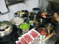 自助调料区-何记酿皮店(西流湾店)