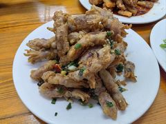 椒盐小目鱼-老杨饭店(万科里店)