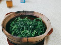 虾酱通菜-汤氏美食台山水步特色黄鳝饭(龙津东路店)