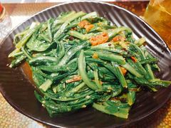 豆豉鲮鱼油麦菜-潮十三潮汕砂锅粥(高新四路大都荟店)