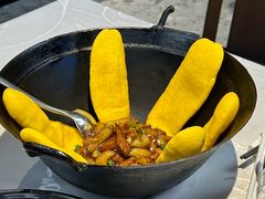 地锅茄子-洪福龙虾