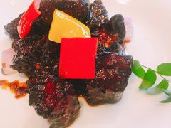 黑椒牛肉粒-上海会馆(香港名都店)