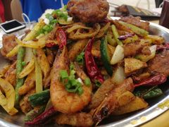 干锅鸡翅虾-干锅鱼庄(北京荟聚店)