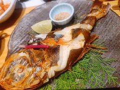 鲷鱼蒲叶烧-花潮料理艺食馆(世欧广场店)