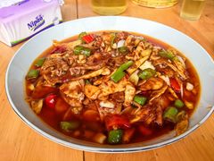 肝腰合炒-柏合黄记豆腐皮饭店