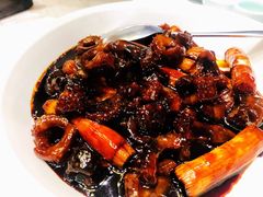 葱烧海参蹄筋-羲和雅苑•北京烤鸭(乐园道万象城店)