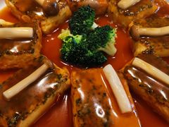 鲍汁自制翠豆腐-竹里馆·淮扬菜·功夫茶(老门东店)