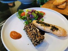 慢烤三文鱼佐意大利香料调味-EATALIA意塔利意式餐厅(鼓楼店)