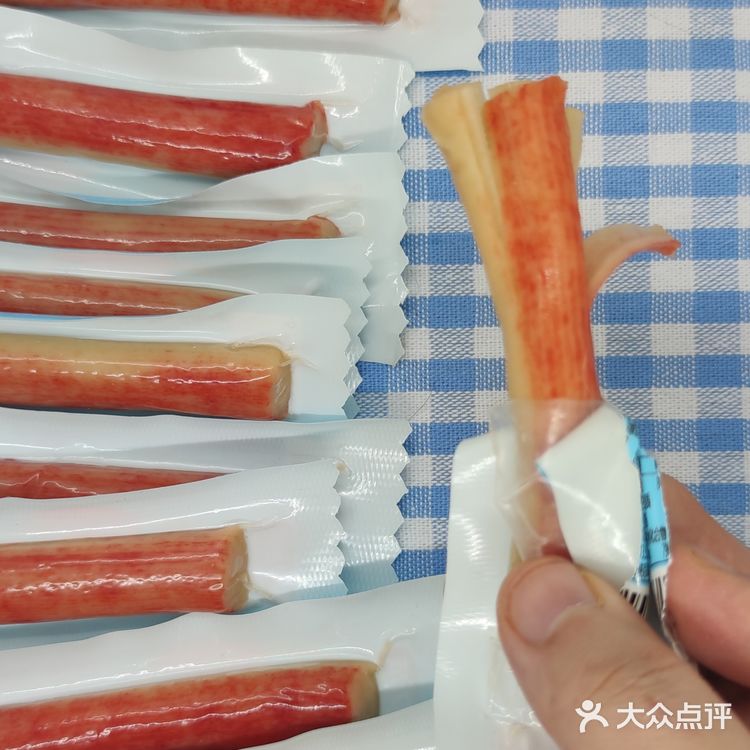 吃出了鱿鱼🦑味道的手撕蟹柳[加油]