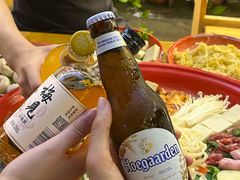 -陈叉子钢盆烤肉(中原万达店)