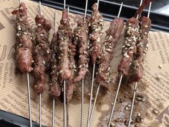 炭烤黑椒牛肉小串-金谷园饺子·烧烤(人大总店)