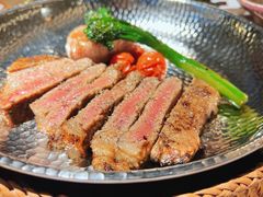 果木碳炙烤谷饲180天西冷牛排-ROIIN用心(杭州首店)