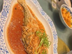 广式蒜蓉蒸大黄鱼-陶兰居·手工点心·粤菜(圆融时代广场店)