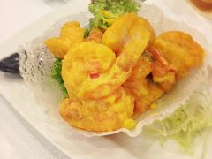 咸蛋黄炒虾-新加坡海鲜共和(名胜世界圣淘沙海滨坊)