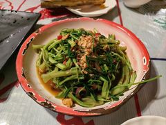 马来盏炒通菜-辉记炭烧海鲜大排档·老字号(福田店)