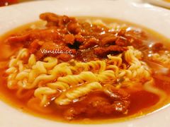 沙爹牛腩汤面-翠华餐厅(德辅道中店)