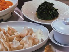 有机菠菜炒紫菜-喜鼎海胆水饺(平安金融中心店)