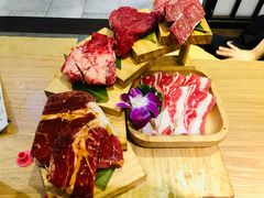 双牛拼盘三人份-吉秋田鲜和牛烧肉·肉档自选
