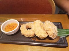 炸虾饼配泰国梅子酱-帕蓝·暹罗料理(曲阳店)