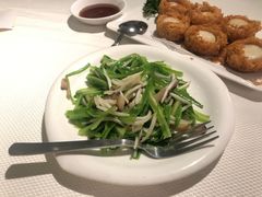青龙菜清炒-新加坡海鲜共和(名胜世界圣淘沙海滨坊)