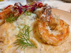 青虾白酱奶油意面-LESCEDARS  Bistro香柏树(外滩店)