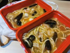羊肚菌剪刀面-九毛九西北菜(番禺万达店)