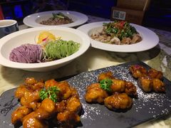 雪花糖醋里脊-绿茶餐厅(乐峰广场店)